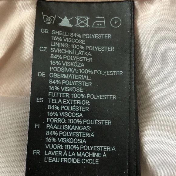 Brown checker blazer size 4 US. H&M brand in good condition - Picture 5 of 15